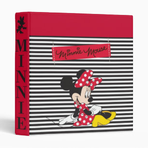 Red Minnie   Cute Binder