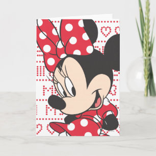 Red Minnie   Cute Card