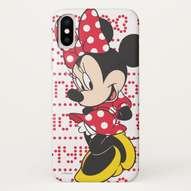 Red Minnie | Cute Case-Mate iPhone Case (Back)