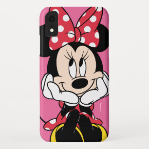 Red Minnie   Head in Hands iPhone XR Case