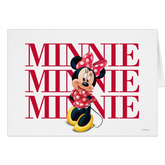Red Minnie | Name (Front Horizontal)