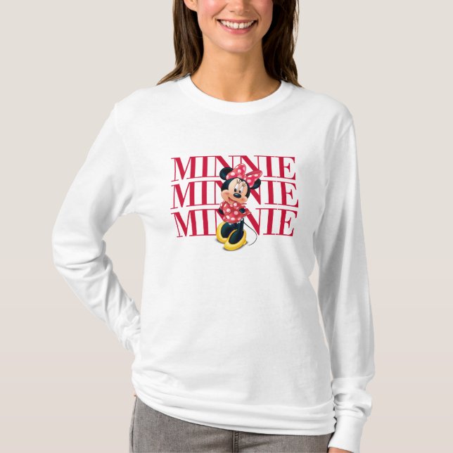 Red Minnie | Name T-Shirt (Front)