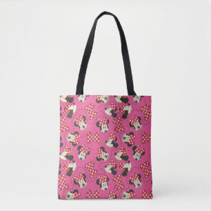 Red Minnie   Pink Pattern Tote Bag
