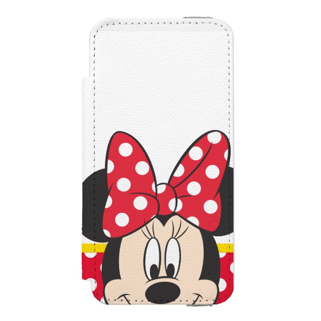 Red Minnie | Polka Dots Incipio iPhone Wallet Case (Folio Front)