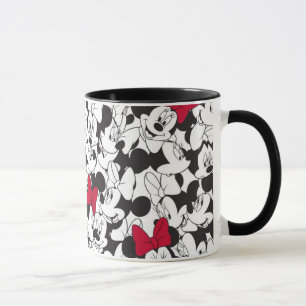 Red Minnie   Red Bow Pattern Mug