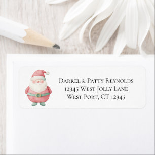 Red Mint Green Christmas Santa Claus
