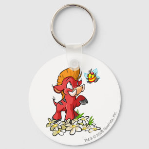 Red Moehog and Buzz Keychain