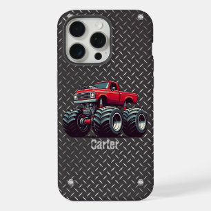 Red monster truck  iPhone 15 pro max case