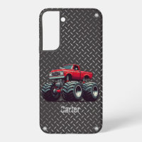 Red monster truck 