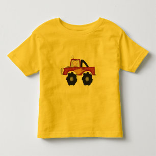 Red Monster Truck Tshirts and Gifts