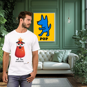 Red Monster UNDERDOG - By Design Unique T-Shirt