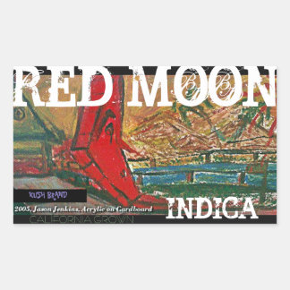 RED MOON INDICA STICKER