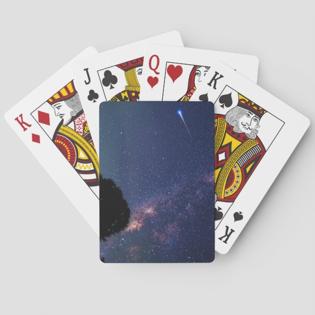 red moon playing cards (Back)