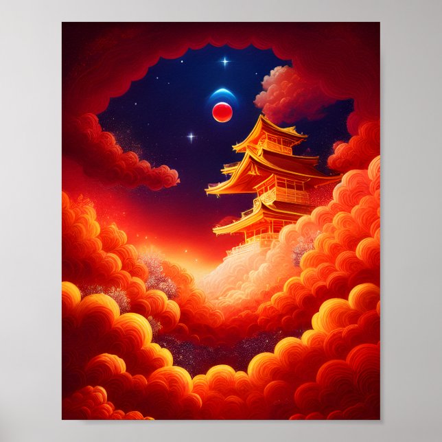 Red Moon Poster (Front)