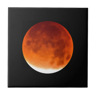 Red Moon Risiing Tile