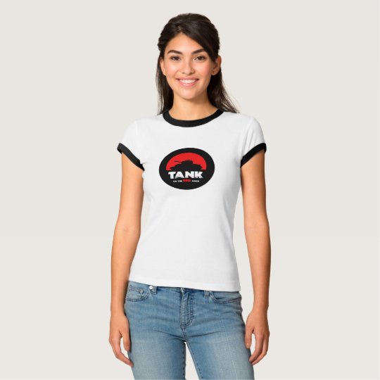Red Moon Tank Women's Bella+Canvas Ringer T-Shirt