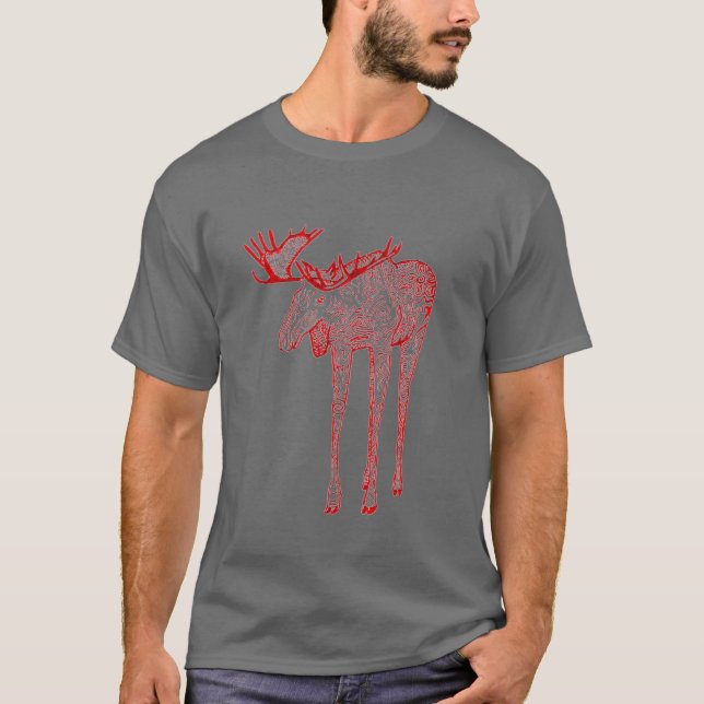 red moose t-shirt (Front)