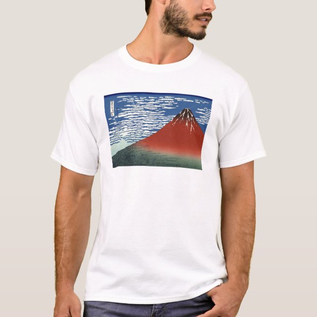 Red Mount Fuji T-Shirt (Front)
