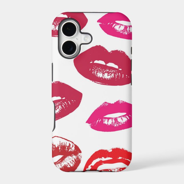 Red mouths Pattern Personalized (Back)