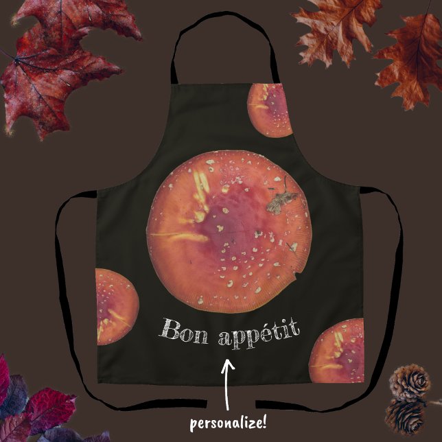 Red mushroom  apron (Creator Uploaded)