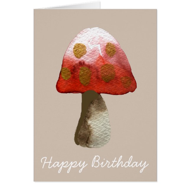 Red Mushroom Toadstool magic (Front)