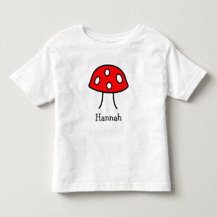 Red Mushroom Toddler T-Shirt