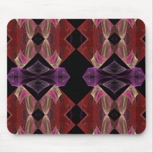 Red n Purple Fractal Mousepad