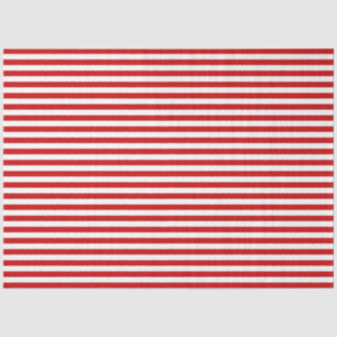 Red Nautical Stripe Gift Wrap Tissue Tissue Paper
