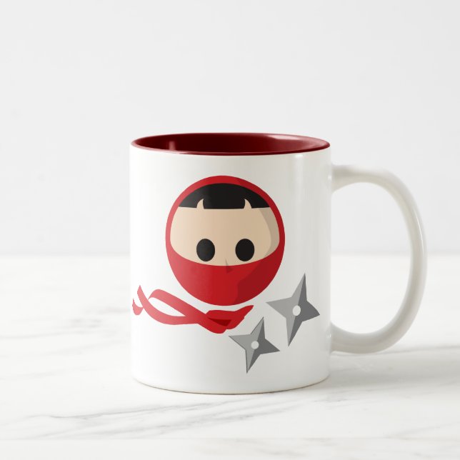 Red Ninja Mug (Right)