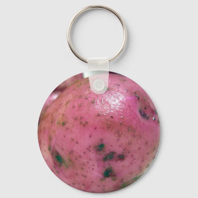 Red Norland potato Keychain (Front)