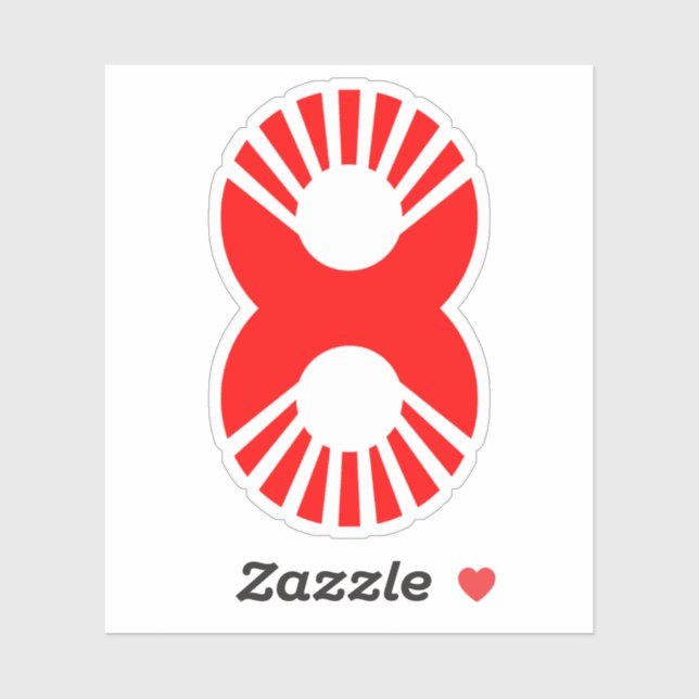 Red Number 8 (Sheet)