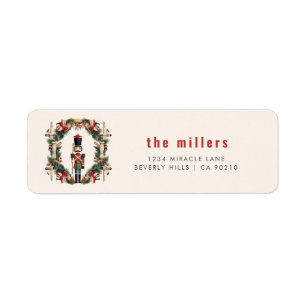 Red Nutcracker Wreath Christmas