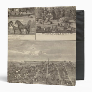 Red Oak farm & residence, Centre Tp Binder