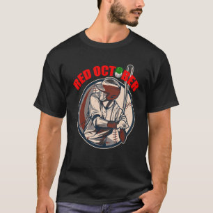 Red October Philly Philadelphia Baseball T-Shirt
