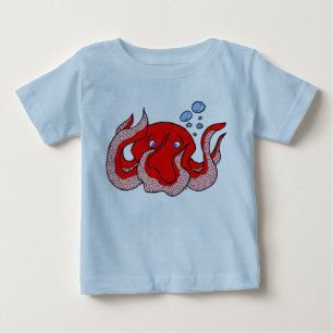 Red Octopus T-Shirt