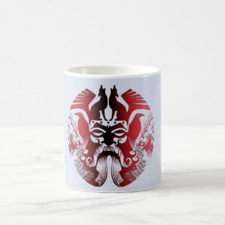 red, Odin Classic White Mug