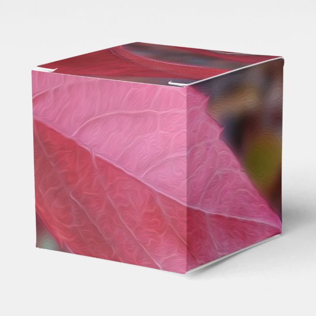 Red of autumn favor box (Front Side)