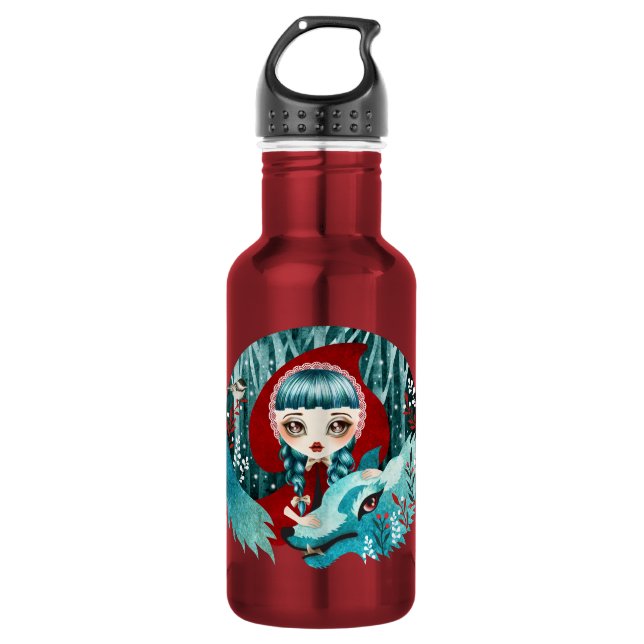 Red of the Woods 532 Ml Water Bottle (Front)