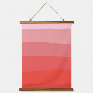 Red Ombre Hanging Tapestry