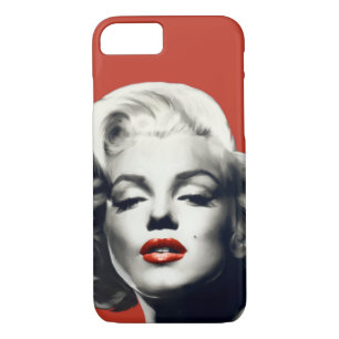 Red on Red Lips Marilyn Case-Mate iPhone Case