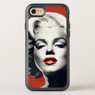 Red on Red Lips Marilyn OtterBox Symmetry iPhone 8/7 Case
