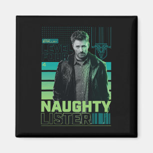 Red One - Naughty Lister  Magnet