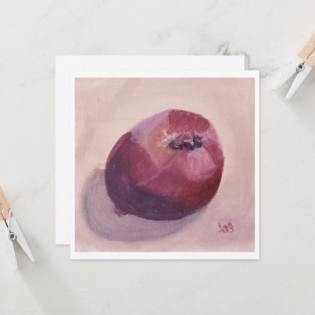 Red Onion Card (Front/Back In Situ)