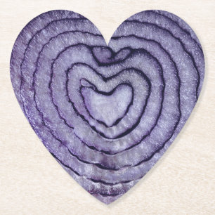 Red Onion Paper Coaster