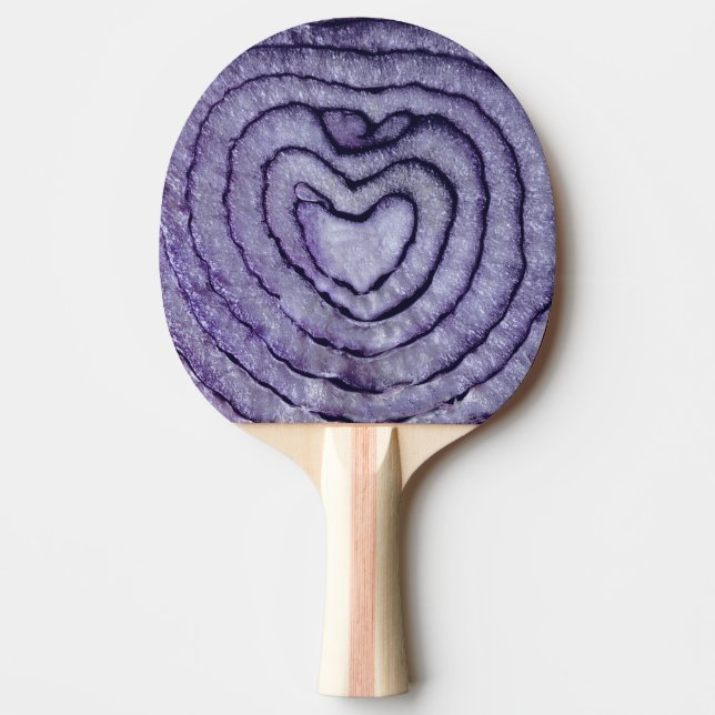 Red Onion Ping Pong Paddle (Front)
