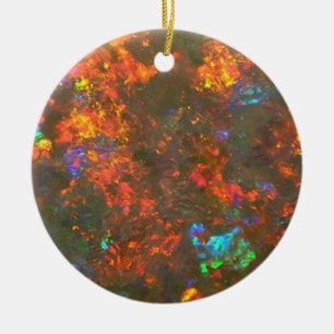 Red opal Ornament