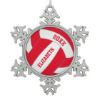 Red or ANY colour personalized girl's volleyball