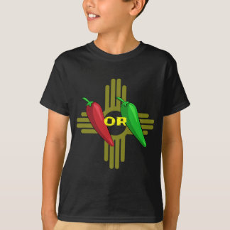 Red or Green Chile Hatch New Mexico Zia T-Shirt