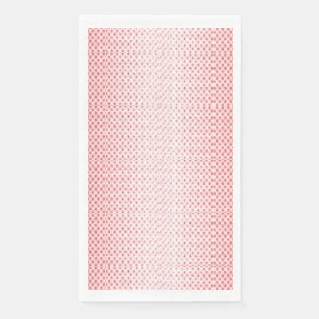 Red, orange, and pink brushstrokes blend together  napkin (Front)