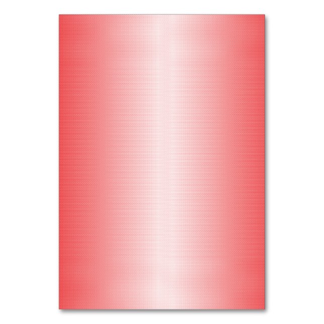 Red, orange, and pink brushstrokes blend together  table number (Front)